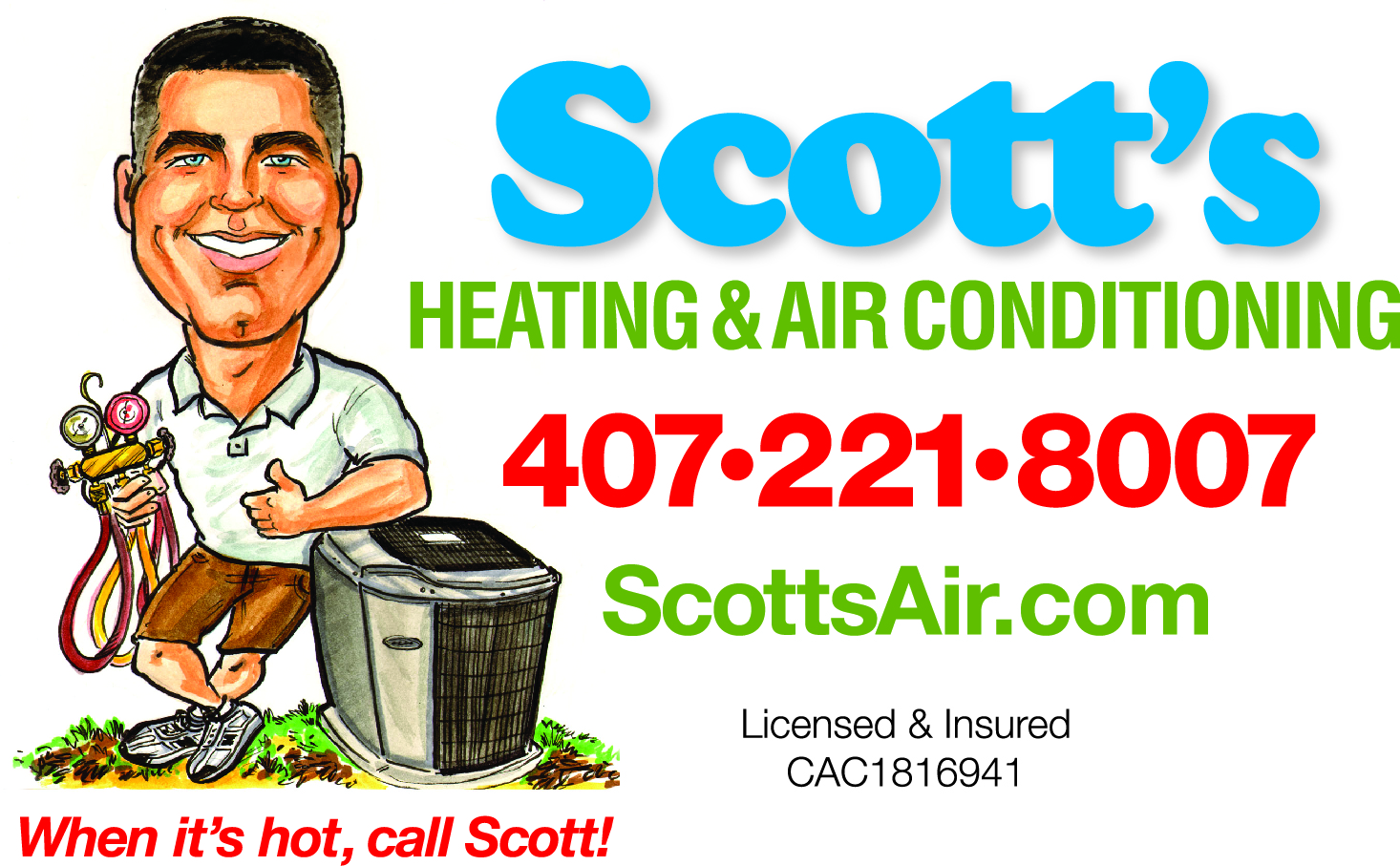 * Scott's Heating & Air Conditioning - Platinum Partner